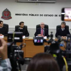 Coletiva de imprensa detalhou Operação Ícaro. Crédito: MP-SP