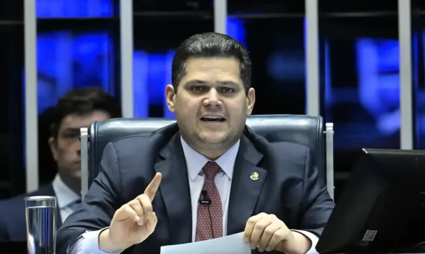 Presidente do Senado, Davi Alcolumbre (União-AP) - Foto: Andressa Anholete / Agência Senado