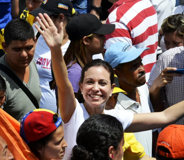 <a href="https://commons.wikimedia.org/wiki/File:18_October_2014_Venezuela_protest_2_-_MCM.jpg">Carlos Díaz</a>, <a href="https://creativecommons.org/licenses/by/2.0">CC BY 2.0</a>, via Wikimedia Commons