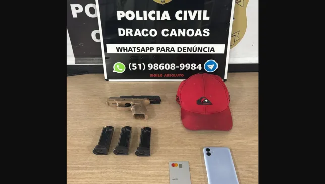 Crédito: Polícia Civil / Divulgação
