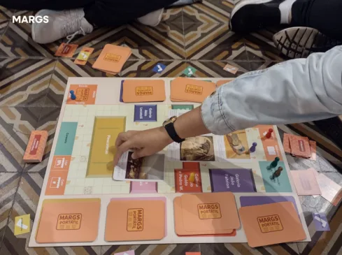 Uma partida do jogo MARGS Portátil - Foto: MARGS/Divulgação